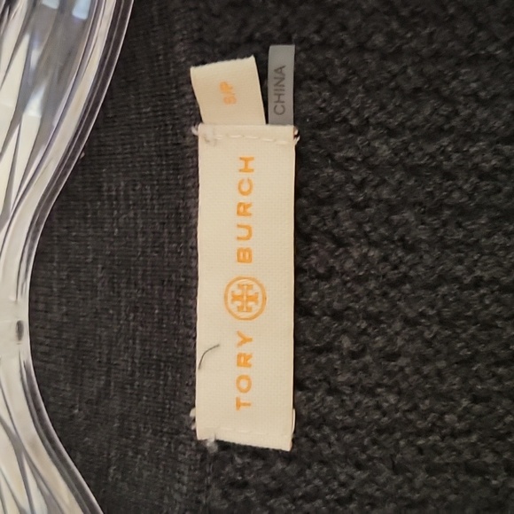 Tory Burch gray sweater, size s/p - Picture 3 of 4